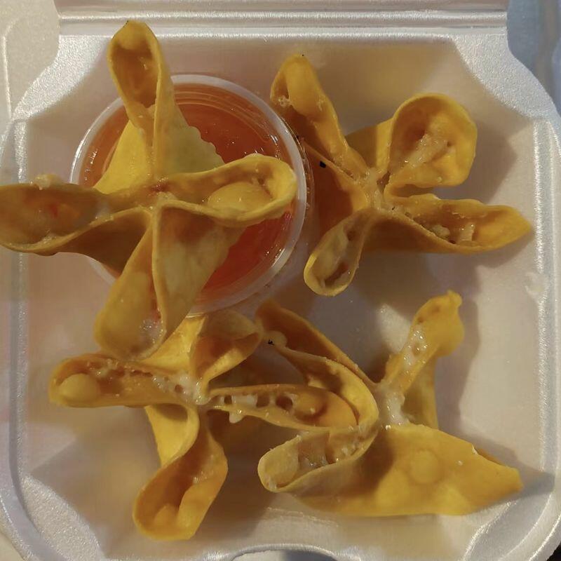 Crab rangoon(4)